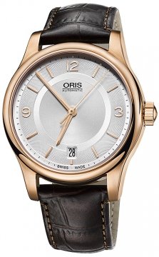 Buy this new Oris Classic Date 37mm 01 733 7578 4831-07 6 18 10 midsize watch for the discount price of £645.00. UK Retailer.